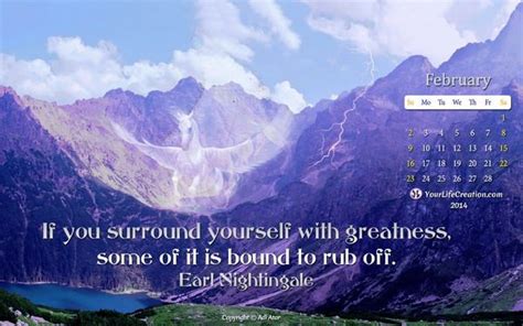 2014 Monthly Inspirational Calendar Wallpaper Backgrounds Your Life