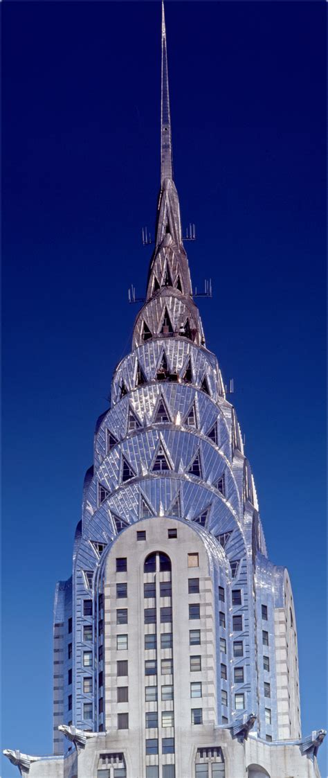 Chrysler Building Spire In Manhattan