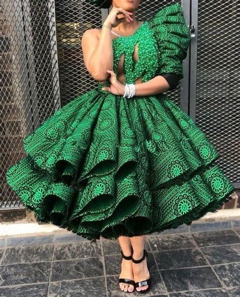 green shweshwe dresses sunika traditional african clothes
