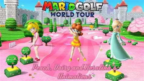 Rosalina is one of the best princesses from the mario universe. Mario Golf World Tour - Peach, Daisy and Rosalina's ...