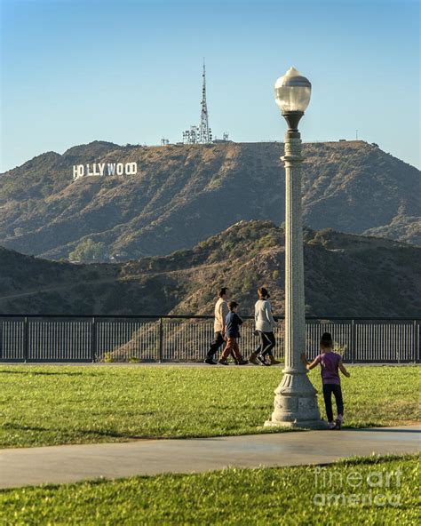 Hollywood Sign From Griffith Photograph By Clear Sky Images Pixels
