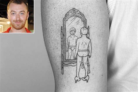 Sam Smith Debuts Tattoo Tribute To Non Binary Gender Identity
