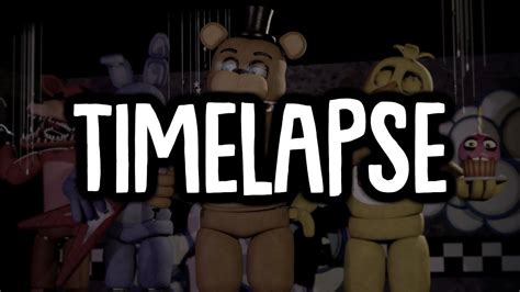 Sfm Fnaf Time Lapse The Original Band Poster Youtube