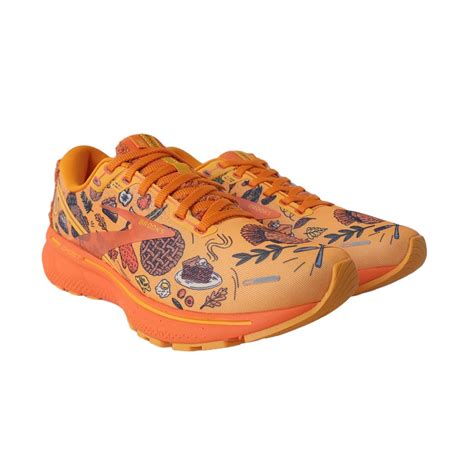 Brooks Ghost 14 Running Shoes Turkey Trot Thanksgiving Women`s Size 75