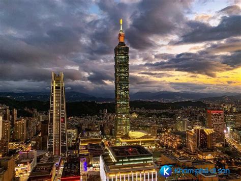 Đài Loan Tòa Tháp Taipei 101 Lối Kiến Trúc đậm Chất Châu Á Khám