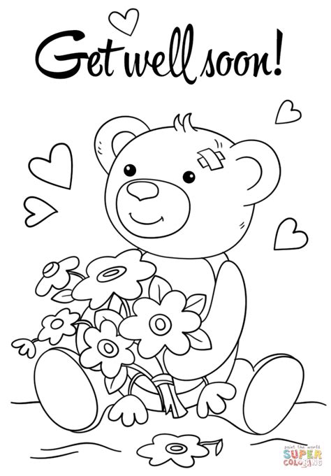 Free Printable Template Get Well Soon Card