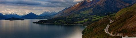 Wallpaper Landscape Mountains Lake Nature Reflection