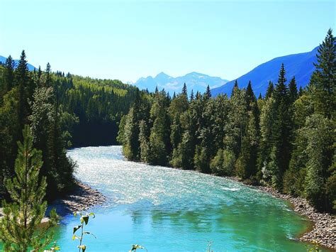Fraser River Mount Robson Provincial Park Nature Wallpapers Preview
