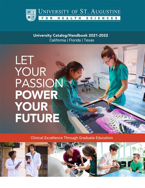 Cataloghandbook University Of St Augustine For Health Sciences