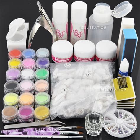 Your diy kit will come with a range of acrylic tip sizes so take time to select the right one for each nail. What do you need to do nails with acrylic > NISHIOHMIYA-GOLF.COM