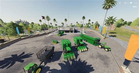 Fs John Deere Cotton Pack Test V Combines Excavators Mod F R Farming Simulator