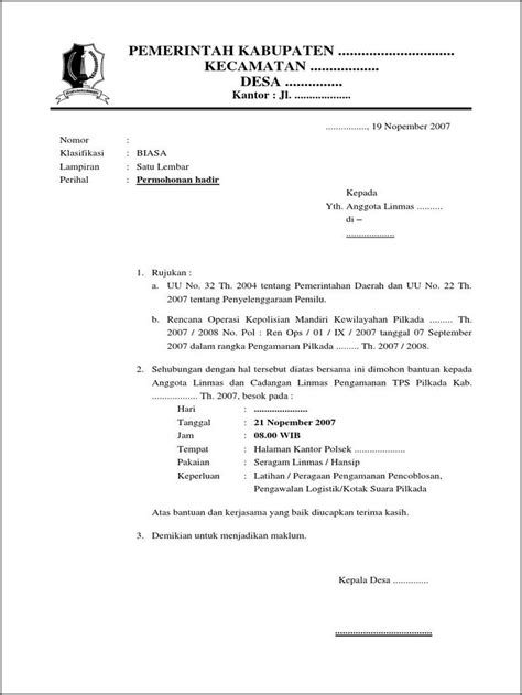 Contoh Surat Permohonan Izin Cerai Anggota Polri  Surat permohonan
