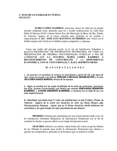 Doc Demanda Concubinato José Luis Bautista Gutiérrez