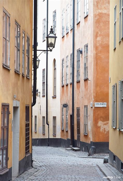 Picturesque Alleys Of Gamla Stan Stockholm Sweden Photo By Matthijs
