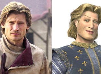 Jaime Lannister Looks Just Like Prince Charming From Shrek TeamCoco Com Jaime Lannister