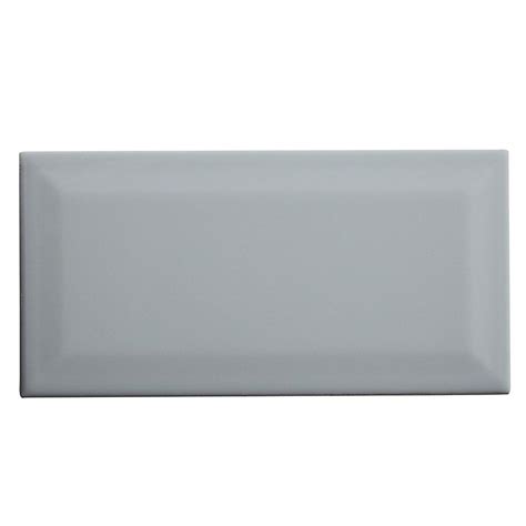 Trentie Grey Gloss Ceramic Wall Tile Pack Of 40 L200mm W100mm