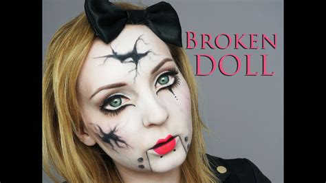 Broken Doll Make Up Transformation Youtube