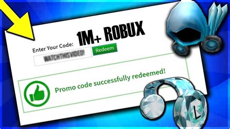 Roblox Promo Code Gives You 1 Million Robux For Free Still Working