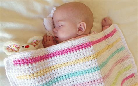 Beginners Baby Blanket Pattern Easy Crochet Blanket Pattern