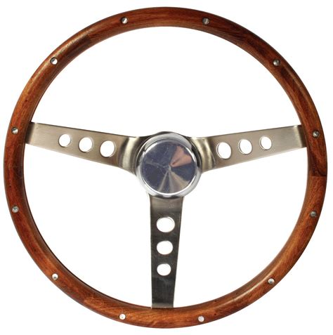 Grant Wood Rim Steering Wheel 135 With Holes Spokes Heritage