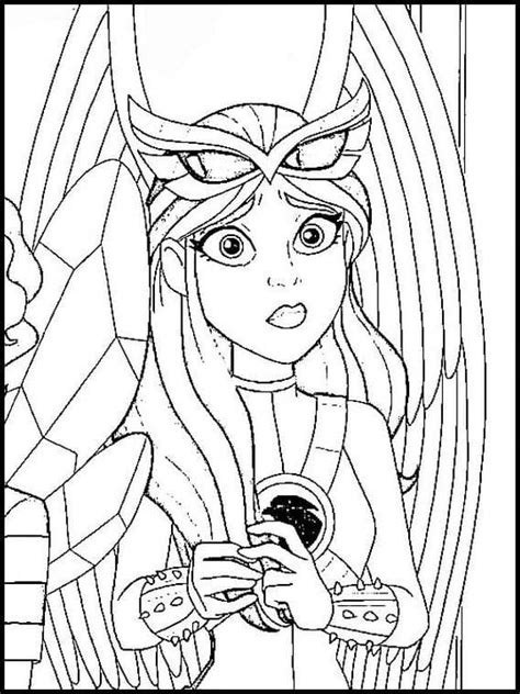 Dc Superhero Girls Coloring Pages Wonder Day — Coloring Pages For