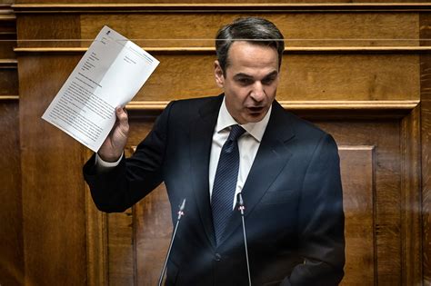 Greece Prime Minister Mitsotakis Survives Censure Motion Over Spy