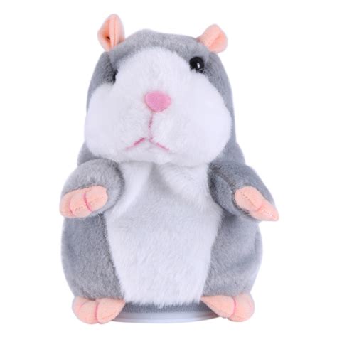 Kids Hamster Plush Speak Sound Toys Baby Electronic Pets Toys Cute
