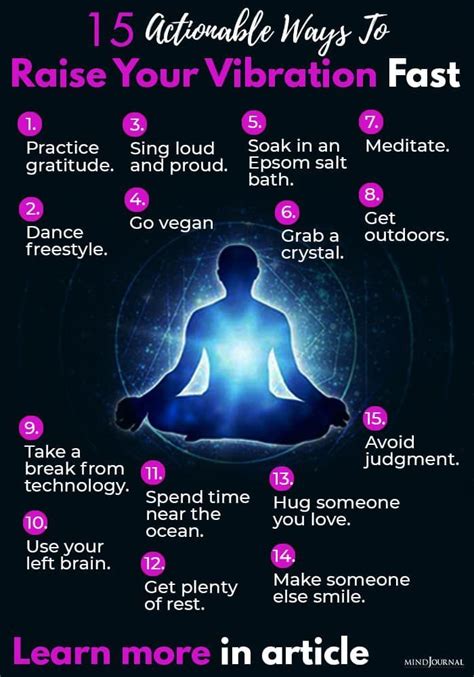 15 Actionable Ways To Raise Your Vibration Fast Energy Healing