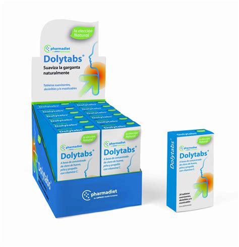 Dolytabs - pastillas para el dolor de garganta - Luaterra.com