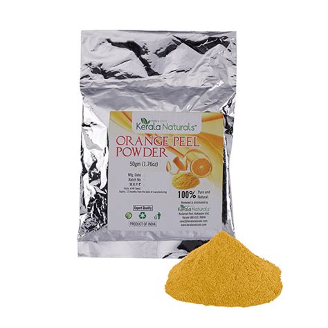 Buy Kerala Naturals Orange Peel Pack Of 3 X 50 Gm Powder 1s Online
