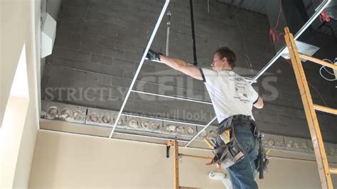 Just give us some information about your installation space. Install Grid and Track System in Basement - Drop Ceilings ...