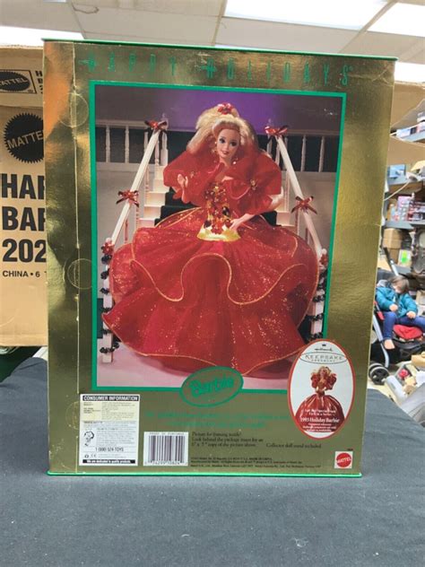 Mattel Special Edition Happy Holidays Barbie 10824 1993 Ebay