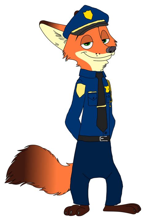 Officer Nick Wilde By Kingleonlionheart On Deviantart