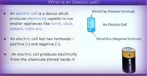 Electric Cell Notes Ncert Solutions For Cbse Class 6 Science Edumple
