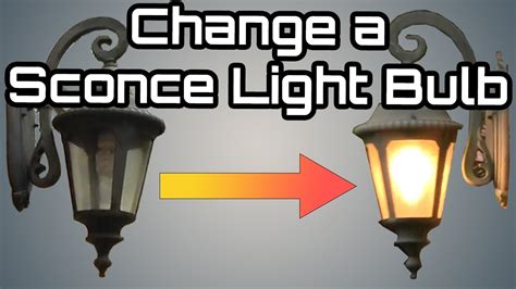 Remember that the stress you cause by pulling the fan speed chain and light chain can ceiling fan support 50 lb maximum with depth adjustable. How to change an Outdoor Porch Lantern Sconce Light Bulb ...