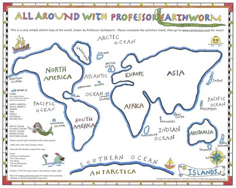 Geography With A Simple Sketch Map Maps For The Classroom