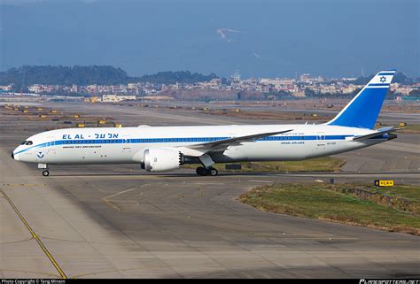 X Edf El Al Israel Airlines Boeing Dreamliner Photo By Tang