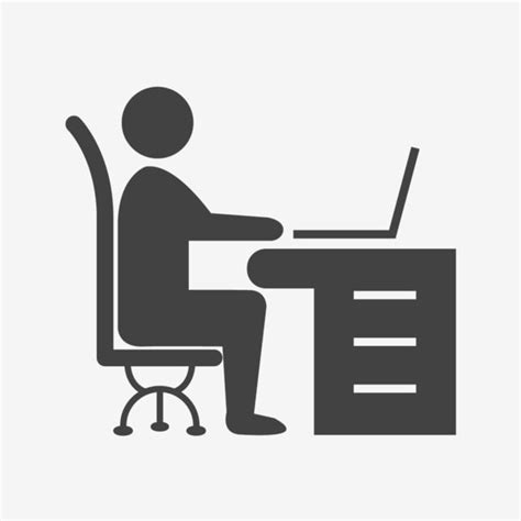 Workplace Silhouette Png Transparent Workplace Glyph Black Icon Black