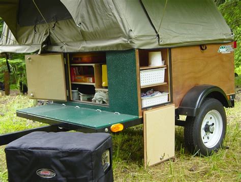 If you want to improve your backyard, you can build a cedar wood outdoor hot tub, which can be powered by a propane or gas heater, or make your own car garage, kids. DIY Tent Campers You Can Build on a Tiny Trailer