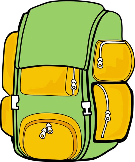 Backpack Clipart Free Free Download On Clipartmag