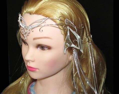Arwen Crown Elf Crown Wire Wrapped Elven Butterfly Crown Etsy