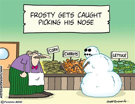 Frosty Gets Caught