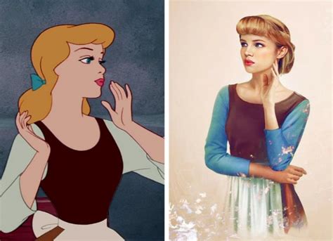 17 Disney Princesses Beautifully Transformed Into Human Versions Of
