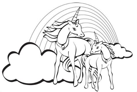 Currently, i recommend rainbow unicorn coloring pages for you, this content is related with baby unicorn coloring pages. 9+ Rainbow Coloring Pages - JPG, AI Illustrator Download ...