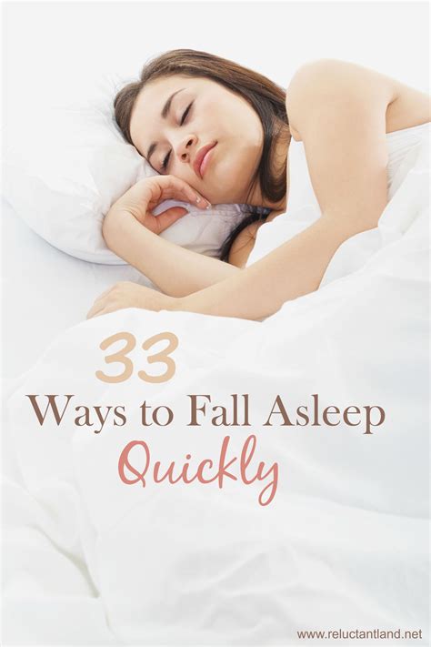 33 Ways To Fall Asleep Quickly The Reluctant Landlord