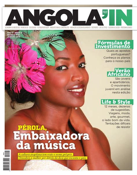 Angola In S Rie Ii Revista N Janeiro De By Comunicare Issuu