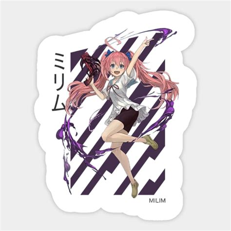 Milim Tensura Anime Milim Tensura Anime Sticker Teepublic