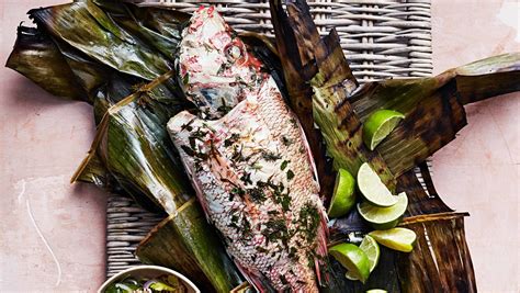Maybe you would like to learn more about one of these? Arabian Gulf-Style Fish in Banana Leaves