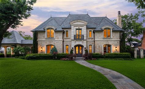 565 Million French Inspired Stone Mansion In Dallas Tx Homes Of