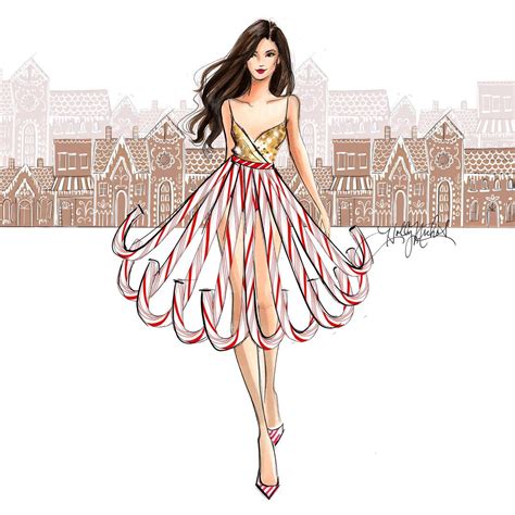 Holly Nichols Hnillustration Твиттер Fashion Illustration